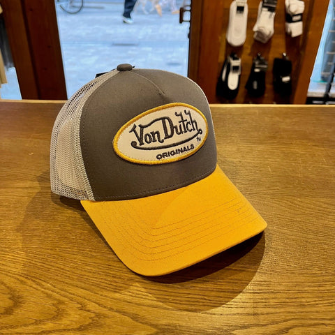 Von Dutch Trucker Cap Boston Grey/White