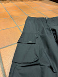 Eightyfive Wide Side Pocket Cargo Pants Black