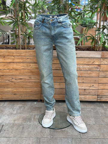 2Y Orio Basic Slim fit Jeans Sand Blue