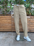 Lindbergh Formal Stoffhose Sand