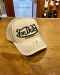 Von Dutch Trucker Cap Riverside Cot Twill White/Black