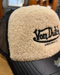 Von Dutch Trucker Cap Newark Teddy Black/Cream