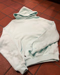 Pequs Debossed Logo Hoodie Aqua