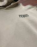 Pequs Chest Logo Hoodie Mocha