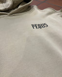 Pequs Chest Logo Hoodie Mocha