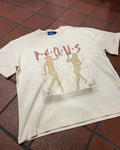 Pequs Acient Love Story T-Shirt Cream