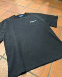 Pequs A Paradise Beach Club Back Logo T-Shirt Black