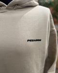 Pegador Logo Oversized Hoodie Washed Dust Cream Gum