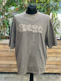 Pegador Drew Boxy Tee Washed Dust Brown