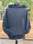 Pegador Drew Terry Boxy Hoodie Vintage Black