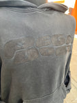 Pegador Drew Terry Boxy Hoodie Vintage Black