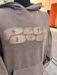 Pegador Drew Terry Boxy Hoodie Vintage Dust Brown
