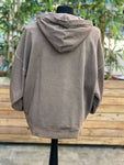 Pegador Drew Terry Boxy Hoodie Vintage Dust Brown