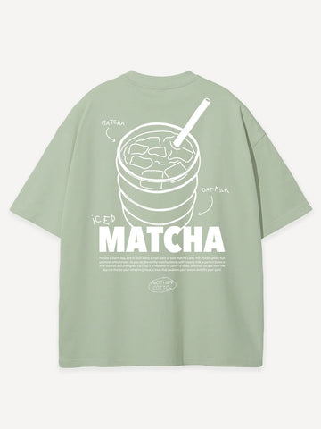Another Cotton Lab Matcha T-Shirt salbei
