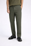 Lindbergh Stoffhose Relaxed Mid Army Mix