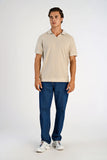 Lindbergh Open Polo-Shirt Stone