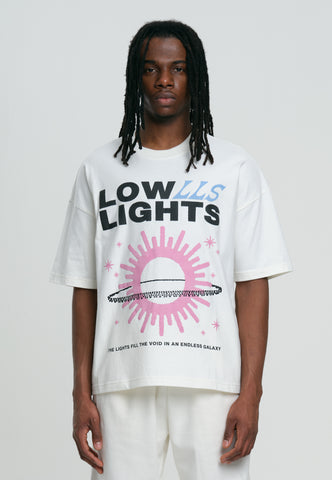 Low Lights Studios Galaxy T-Shirt Ecru