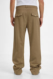2Y Thalo Stoffhose Khaki