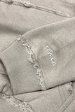 Favela Puff Distressed Hoodie Dove