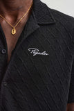 Pegador Jovren Structured Shirt Black White