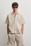 Pegador Jovren Structured Shirt Cream