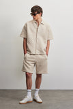 Pegador Jovren Structured Shorts Cream