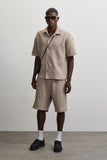 Pegador Jovren Structured Shorts Warm Taupe