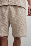 Pegador Jovren Structured Shorts Cream