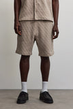 Pegador Jovren Structured Shorts Warm Taupe
