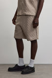 Pegador Jovren Structured Shorts Warm Taupe