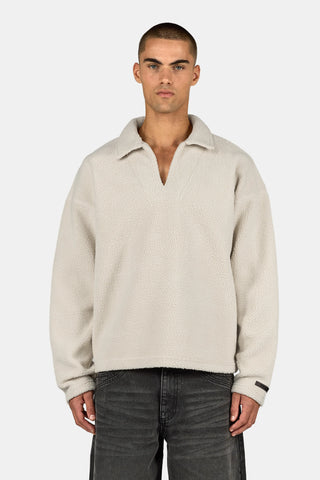 Pegador Burano Polo Longsleeve Sweater Cozy Beige