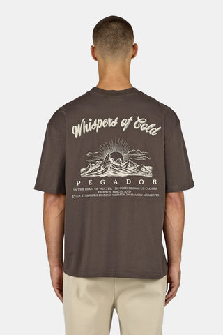 Pegador Gubbio Oversized Tee Walnut Brown