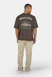 Pegador Gubbio Oversized Tee Walnut Brown