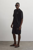 Pegador Lagos Soft Rib Shorts Washed Black