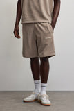 Pegador Lagos Soft Rib Shorts Washed Warm Taupe