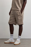 Pegador Lagos Soft Rib Shorts Washed Warm Taupe
