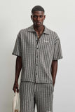Pegador Forno Structured Shirt Black / Cream
