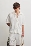 Pegador Arcos Slub Terry Shortsleeve Shirt Washed Unbleached
