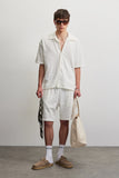 Pegador Arcos Slub Terry Shortsleeve Shirt Washed Unbleached