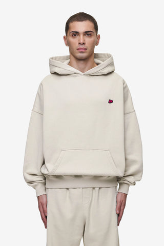 Pegador Leono Boxy Hoodie Washed Light Beige Virtual Pink Gum