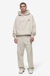 Pegador Leono Boxy Hoodie Washed Light Beige Virtual Pink Gum