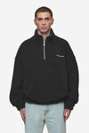 Pegador Puka Teddy Half-Zip Sweater Black