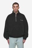 Pegador Puka Teddy Half-Zip Sweater Black