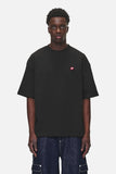 Pegador Leono Boxy Tee Washed Black Virtual Pink Gum