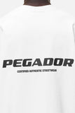 Pegador Colne Logo Oversized Tee White