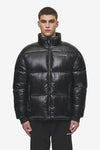 Pegador Solin Light Glossy Puffer Jacket Black