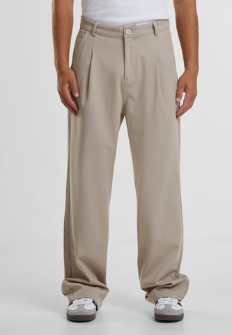2Y Tahlo Stoffhose Beige
