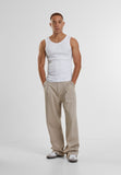 2Y Tahlo Stoffhose Beige