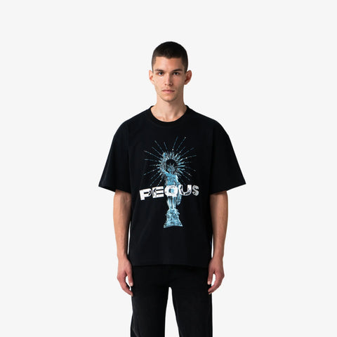 Pequs Helios Graphic T-Shirt Black
