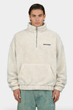 Pegador Puka Teddy Half Zip Sweater stone